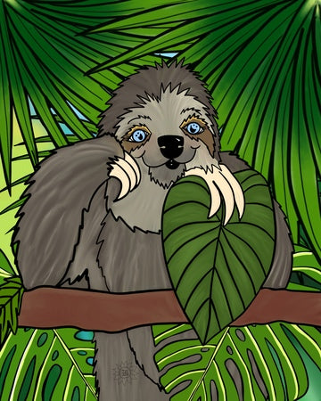 Winifred Sloth - Standing