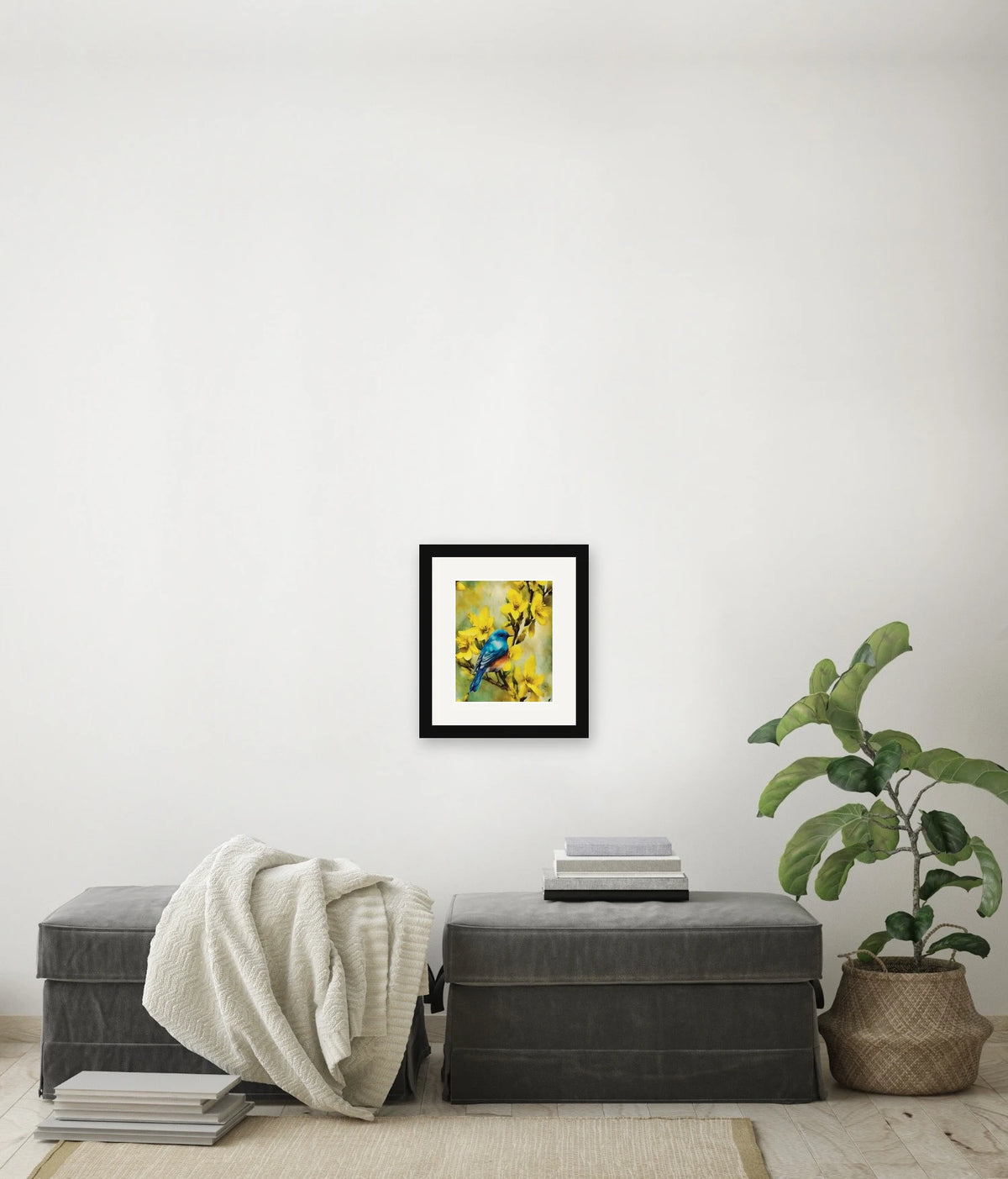 Serene Beauty Watercolor Paper Art Prints