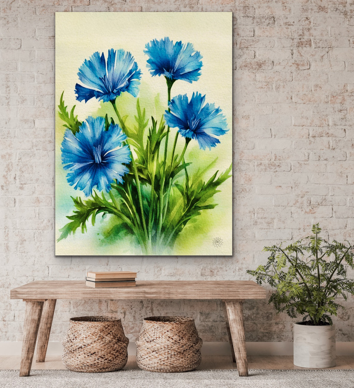 Chicory – Extra large 36 x  48 unframed Canvas Art Print