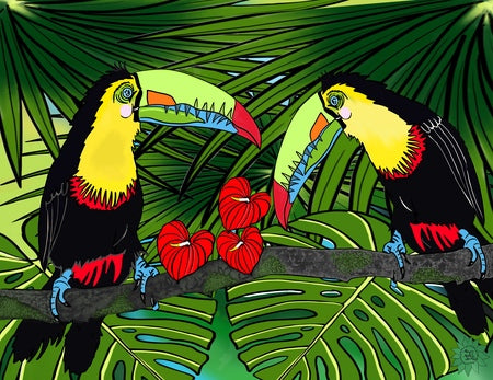 Charlie and Sophie Toucan