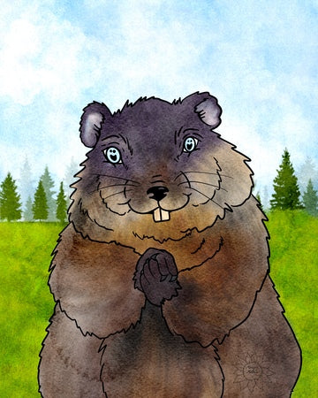 Chuckles the Groundhog