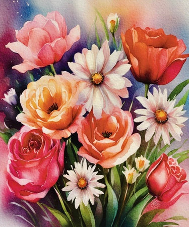 Floral Bouquet – Canvas Art Prints