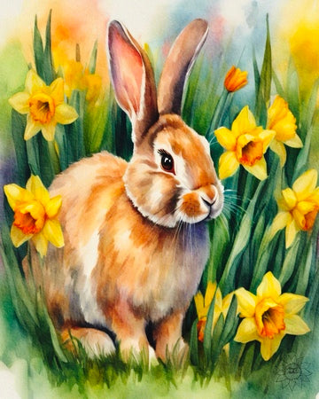 Jasmine the Whimsical Rabbit