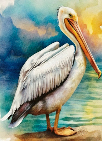 Pearl the White Pelican