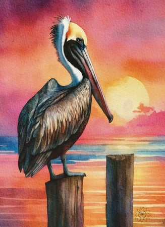 Sentry the Brown Pelican