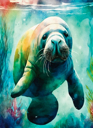 Seaweed the Manatee