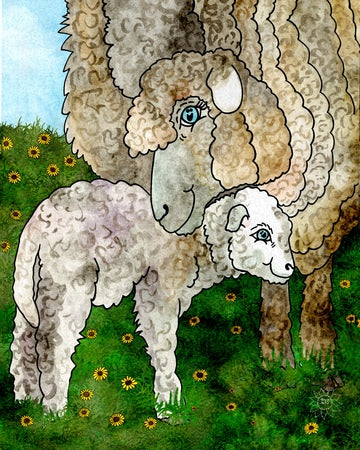 Matilda And Giggles the Sheep