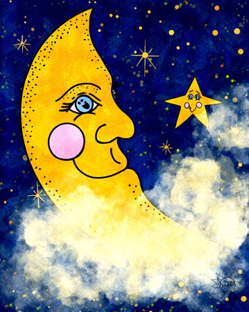 Moon And Stars