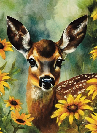 Fawn in Bloom