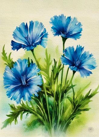 Chicory – Canvas Art Prints