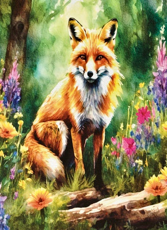 Fox in Forest