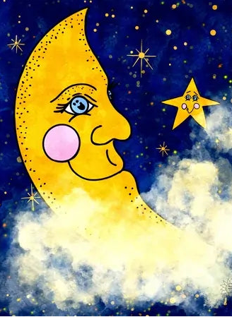 Moon And Stars