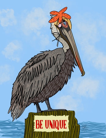 Phyllis the Pelican
