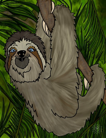 Winifred Sloth - Hanging in There